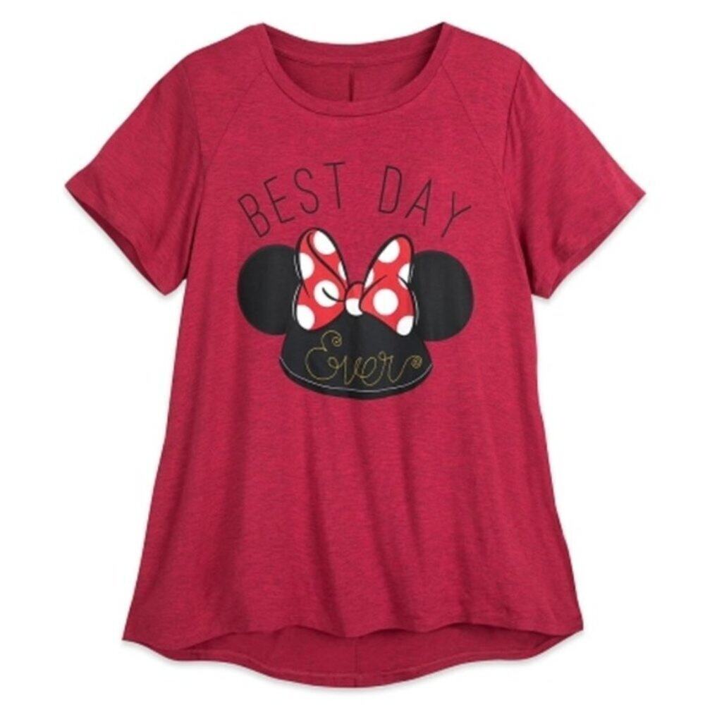 Disney Shirt Mickey Ears - BEST DAY EVER || Med EUC